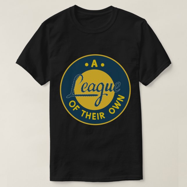 Camiseta a league of their own patch design     (Frente do Design)