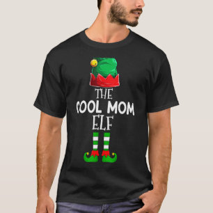 Camiseta A Legal Mãe Elf Família de Natal Correspondente.