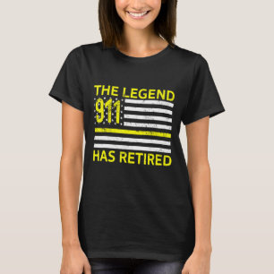 Camiseta A Legenda Aposentou 911 O Aposentamento Do Expedid