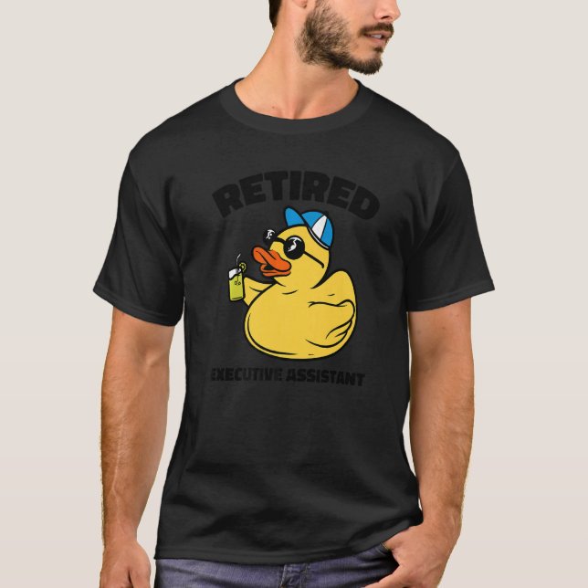 Camiseta A Legenda Aposentou O Assistente Executivo 1 (Frente)