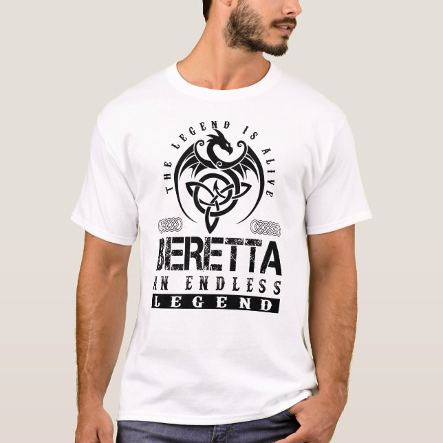 Camiseta A legenda BERETTA está viva (Frente)