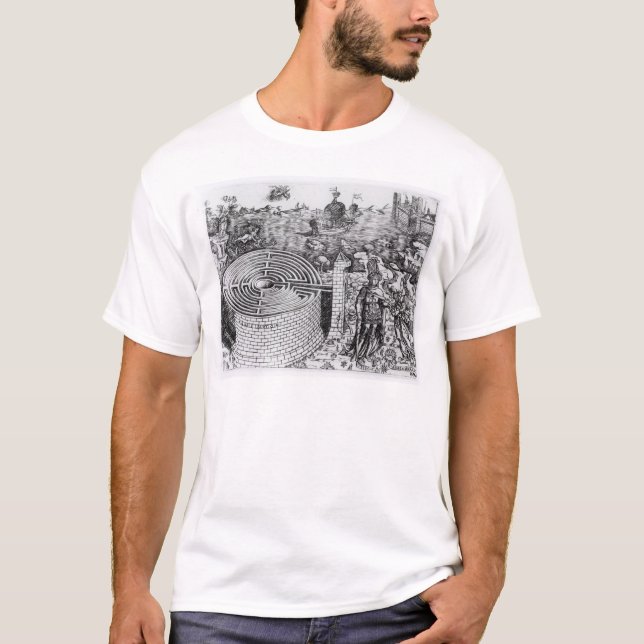 Camiseta A legenda de Theseus (Frente)