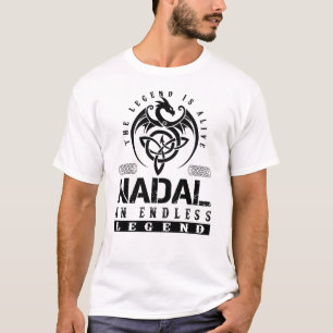 Camiseta A Legenda NADAL está viva