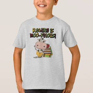 Camiseta A leitura é MOO-velous