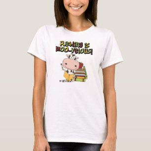 Camiseta A leitura é MOO-velous