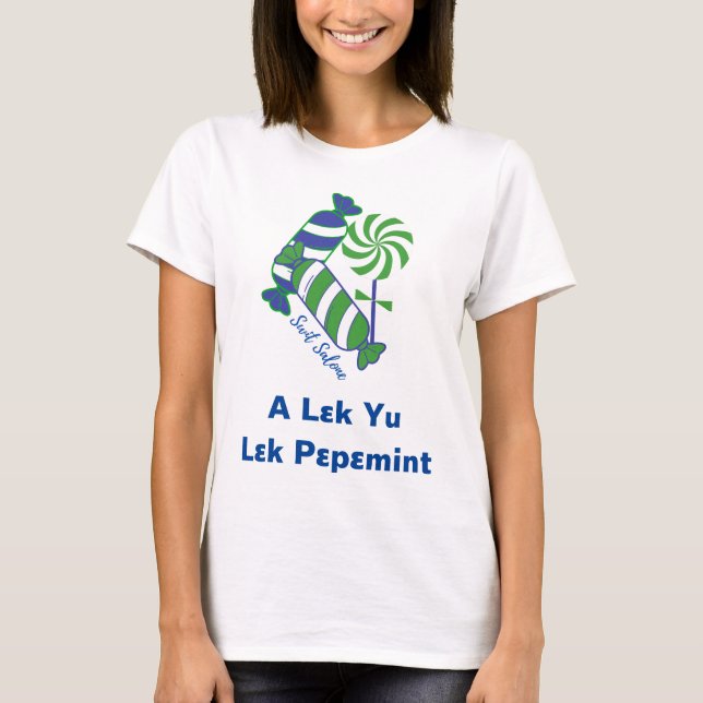 Camiseta A Lek Yu Lek Pepemint (Frente)