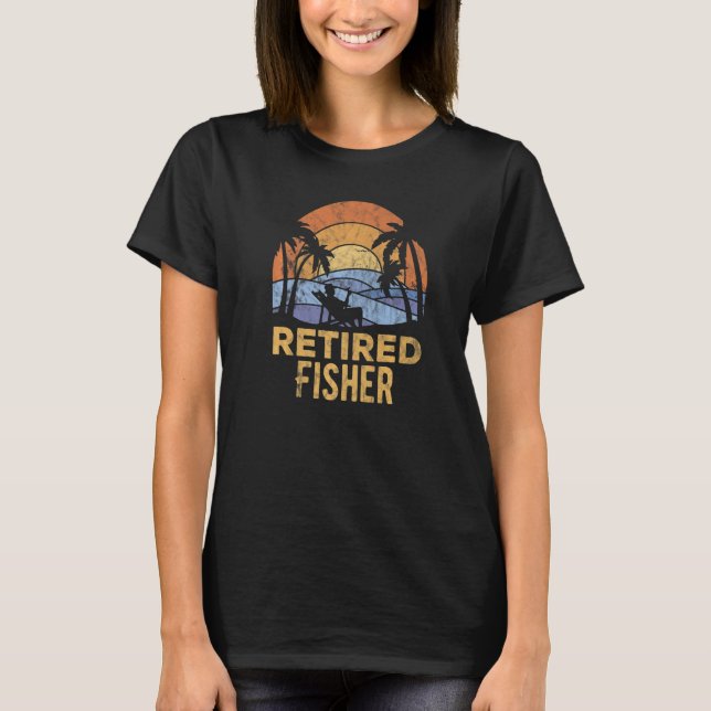 Camiseta A Lenda Aposentou Fisher (Frente)