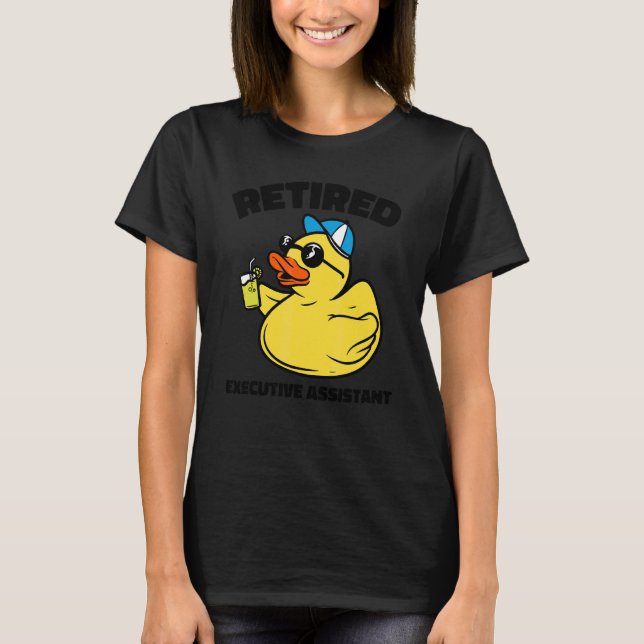 Camiseta A Lenda Aposentou o Assistente Executivo (Frente)
