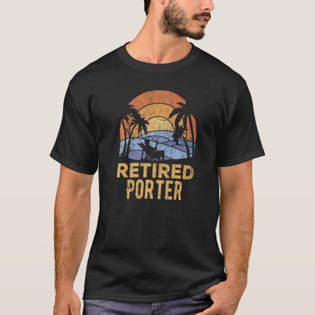 Camiseta A Lenda Aposentou O Porter (Frente)