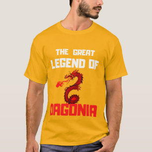 Camiseta A lenda do excelente de dragonia, premida kobold T