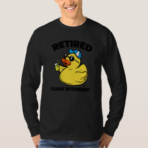 Camiseta A Lenda É Uma Comissária de Bordo Aposentada
