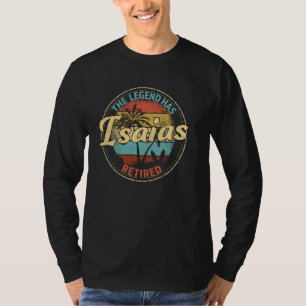 Camiseta A Lenda Isaias Aposentou A Reforma Personalizada