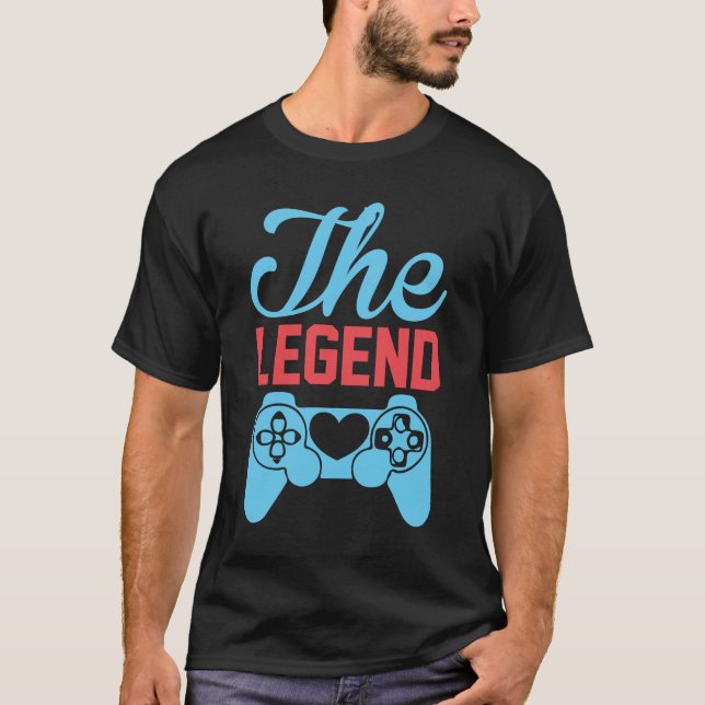 Camiseta A Lenda nos Jogos (Frente)