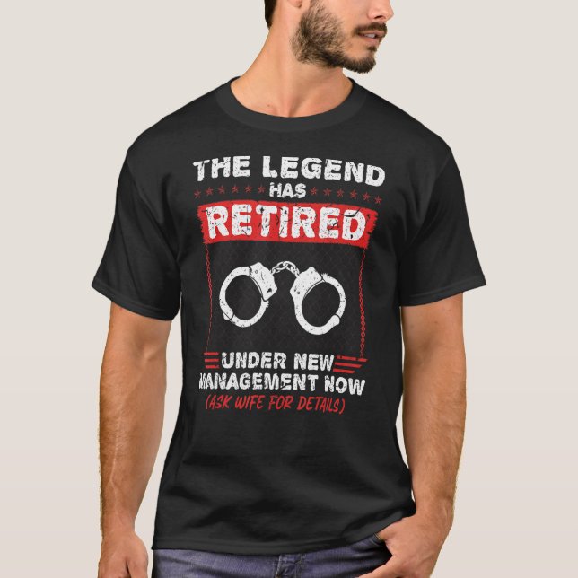 Camiseta A Lenda Reformou Agentes Corretivos. (Frente)