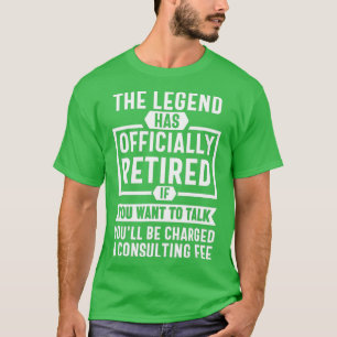 Camiseta A Lenda Rejeitou Oficialmente A Reforma Funerária