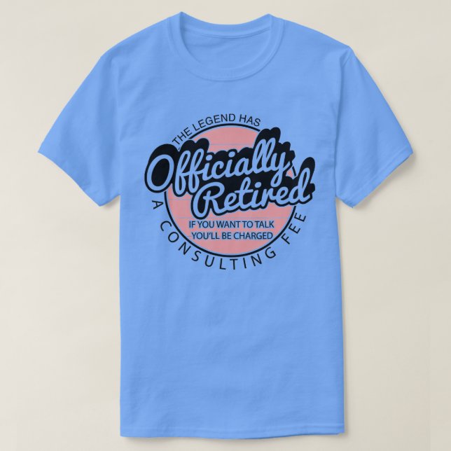 Camiseta A Lenda Rejeitou Oficialmente A Reforma Funerária (Frente do Design)