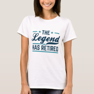 Camiseta A Lenda se Aposentou