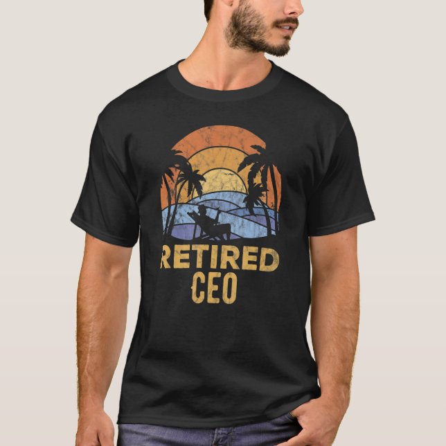 Camiseta A Lenda Se Aposentou CEO (Frente)