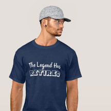 A lenda se aposentou, citando a tipografia branca