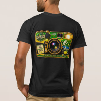 Camiseta A Lente Vintage 3D de Pickleball Definitiva