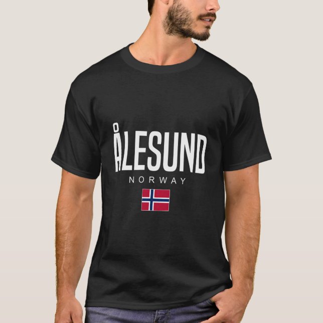Camiseta Ã...Lesund Noruega (Frente)
