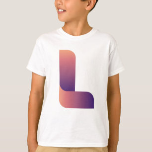 Camiseta A letra L T-Shirt