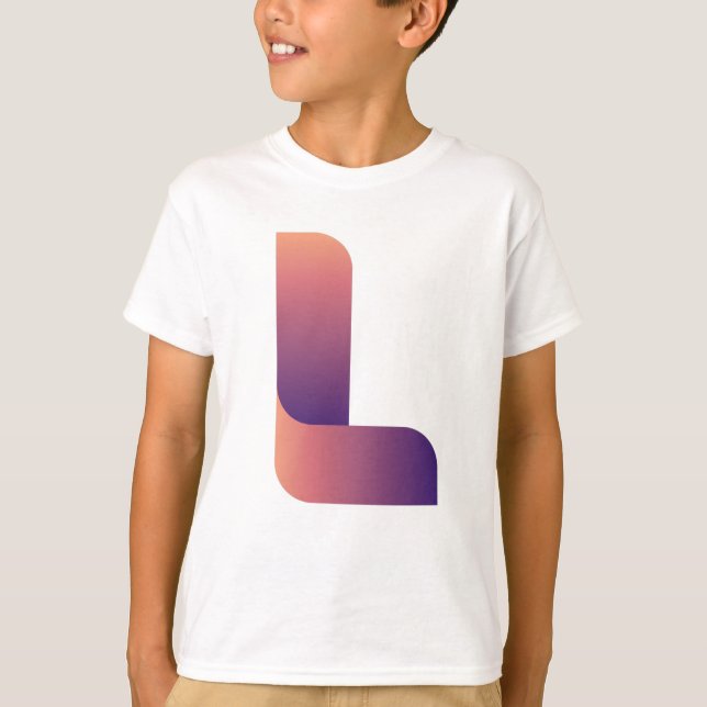 Camiseta A letra L T-Shirt (Frente)