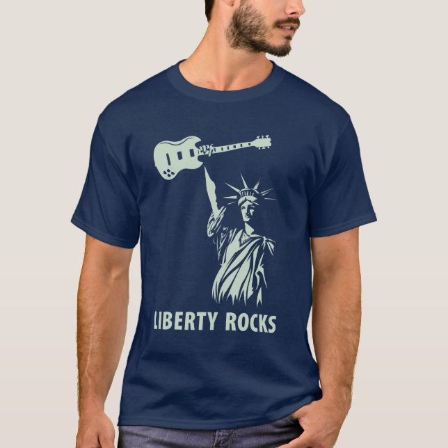 Camiseta A liberdade balança o t-shirt (Frente)