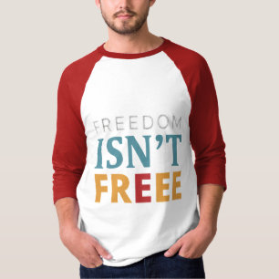 CAMISETA A LIBERDADE NÃO É LIVRE