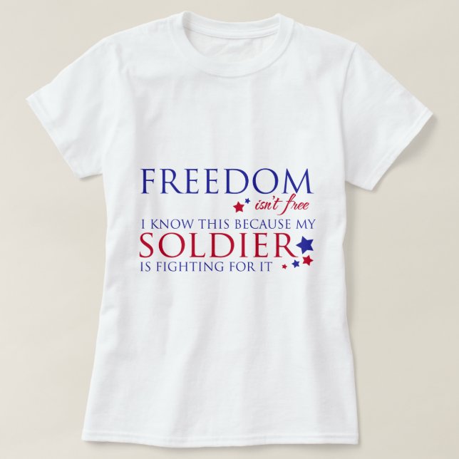 Camiseta A liberdade não está livre (Frente do Design)