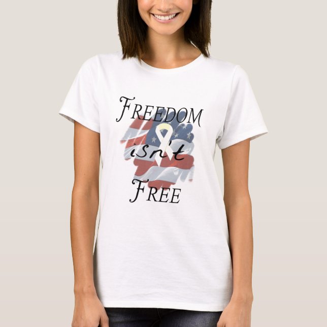 Camiseta a liberdade não está livre (Frente)