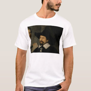 Camiseta A lição da anatomia do Dr. Nicolaes Tulp, 1632 2