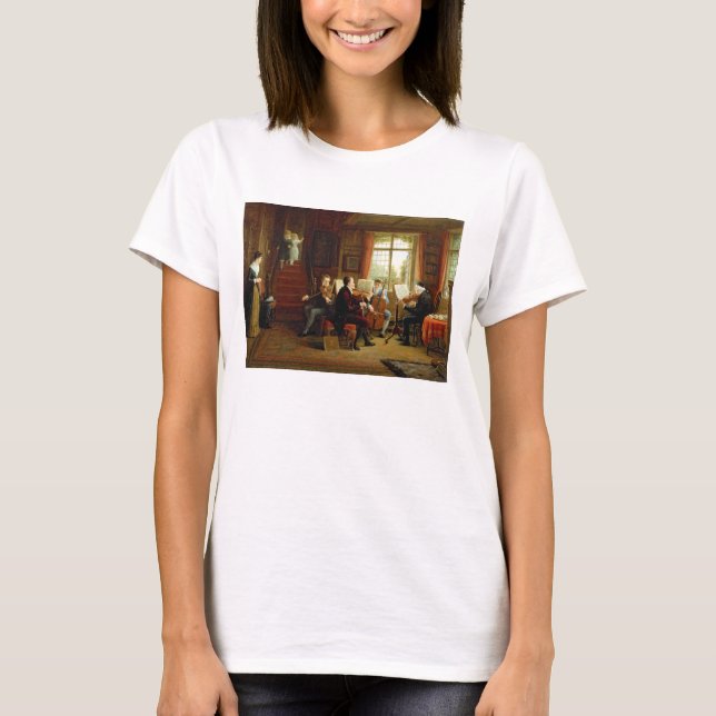 Camiseta A lição de música (Frente)