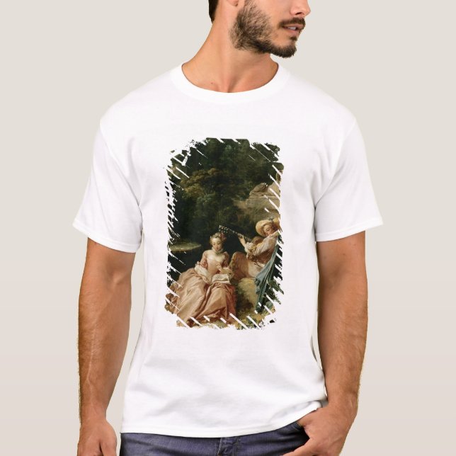 Camiseta A lição de música, 1749 (Frente)