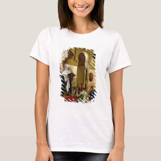 Camiseta A lição (óleo na canvas) (Frente)