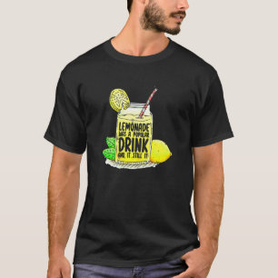 Camiseta A Limonada Era Uma Bebida Popular E Continua A Lim
