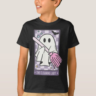 Camiseta A Limpeza Lady Tarot Card Halloween
