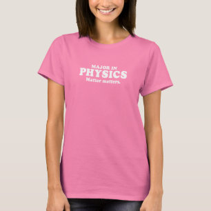 Camiseta A linha do recolhimento - MAJOR na FÍSICA -