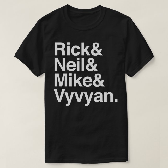 Camiseta A Lista de Nomes Jovens Fanart Design (Frente do Design)
