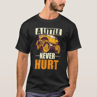 Camiseta A Little Dirt Never Hurt 4x4 Offroad Cool Four Whe