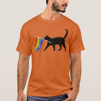 Camiseta a little gay cat friend
