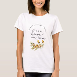 Camiseta  A little honey bee Baby Shower