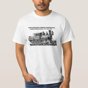 Camiseta A locomotiva de Baldwin funciona o Camelback #415