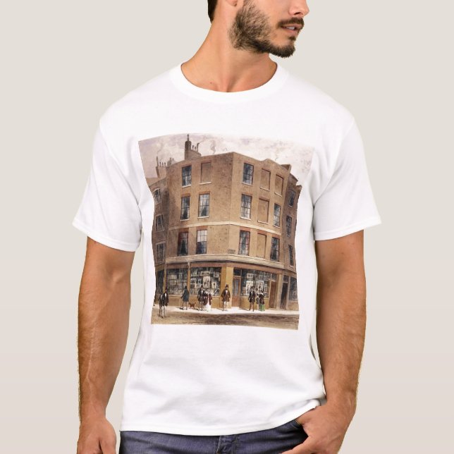 Camiseta A loja de cópias da lua do vereador, (Frente)