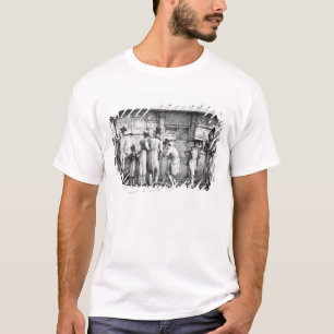 Camiseta A loja de cópias litográfica de Delpech, c.1818
