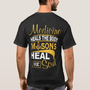 Camiseta A Loja Masônica Freemason - HEAL THE SOUL Cristo