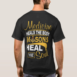 Camiseta A Loja Masônica Freemason - HEAL THE SOUL Cristo