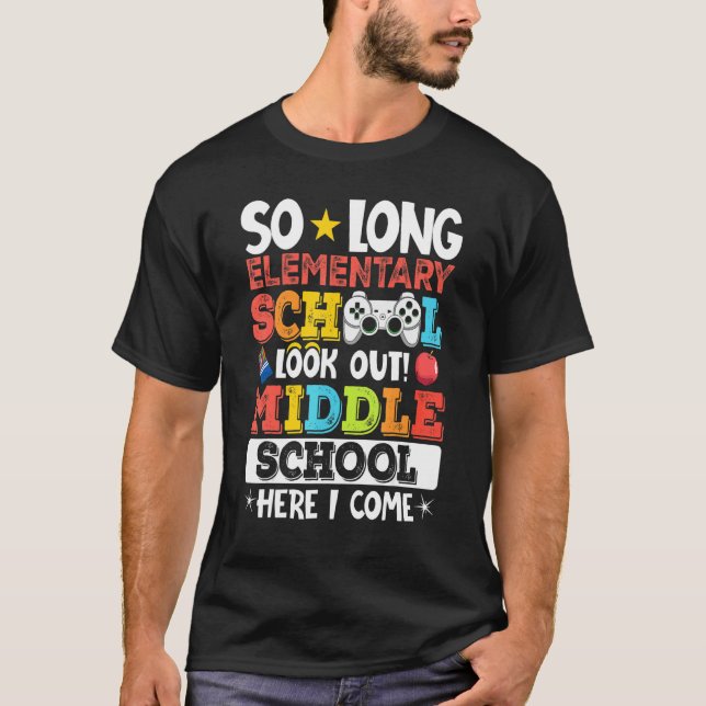 Camiseta A Longa Escola Secundária Cuida Da Escola Secundár (Frente)