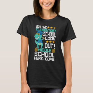 Camiseta A Longa Escola Secundária Cuida Da Escola Secundár