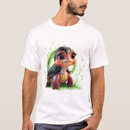 Camiseta A look full of charm and adventure, 